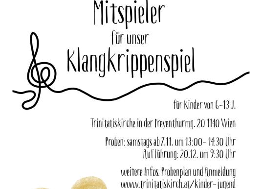 Wir suchen motivierte Schauspieler:innen für das Krippenspiel